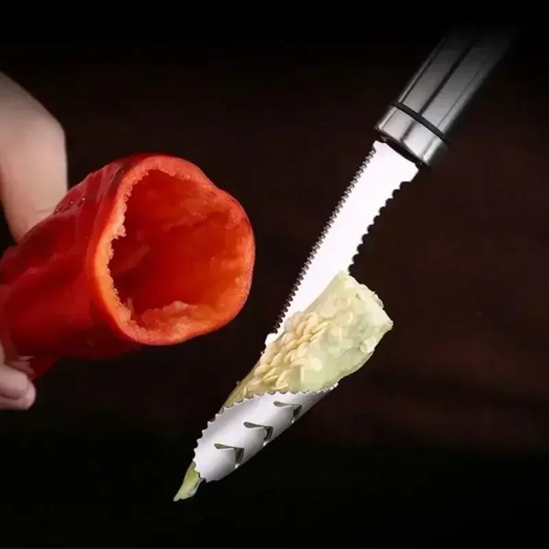 Bell pepper corer