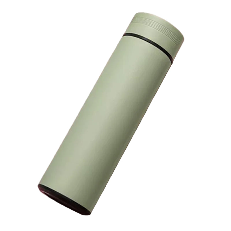 500ml green smart temperature display flask