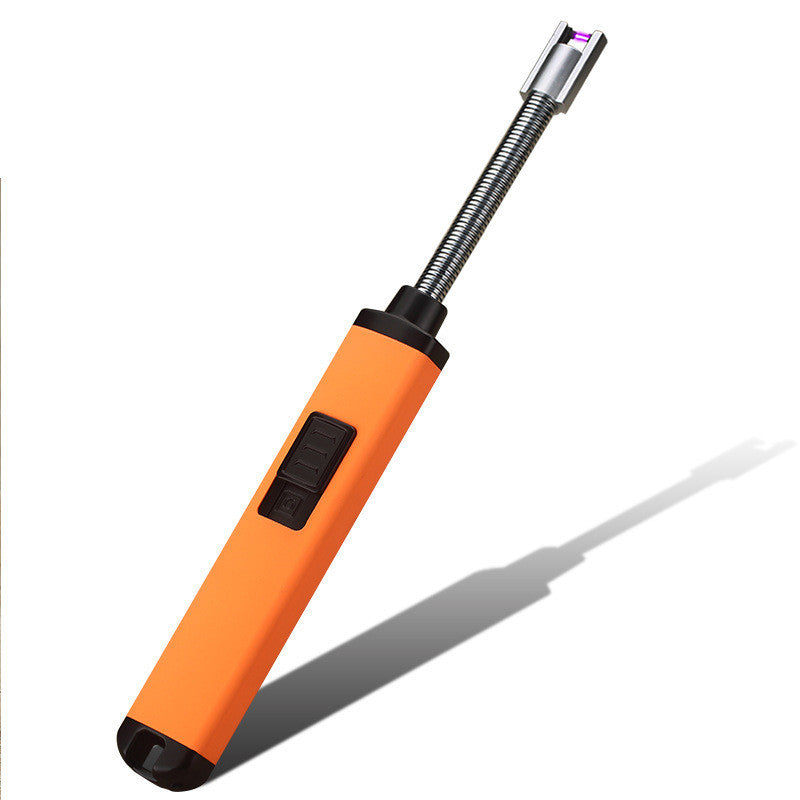 orange usb charged arc lighter