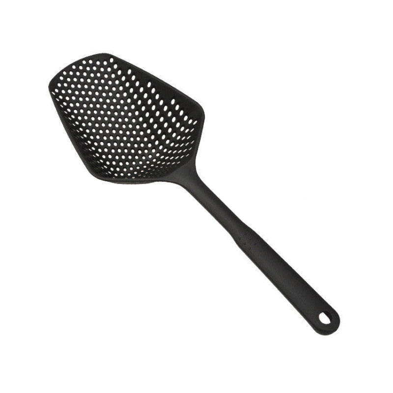 black nylon strainer scoop spoon 
