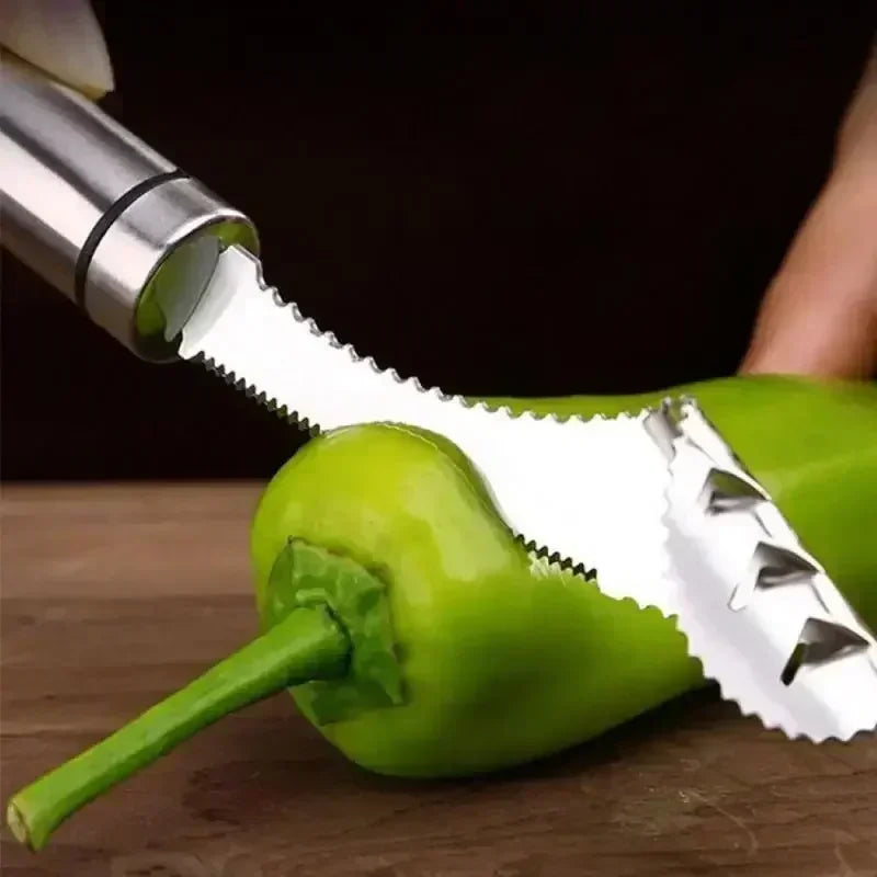 Chilli slicer and corer