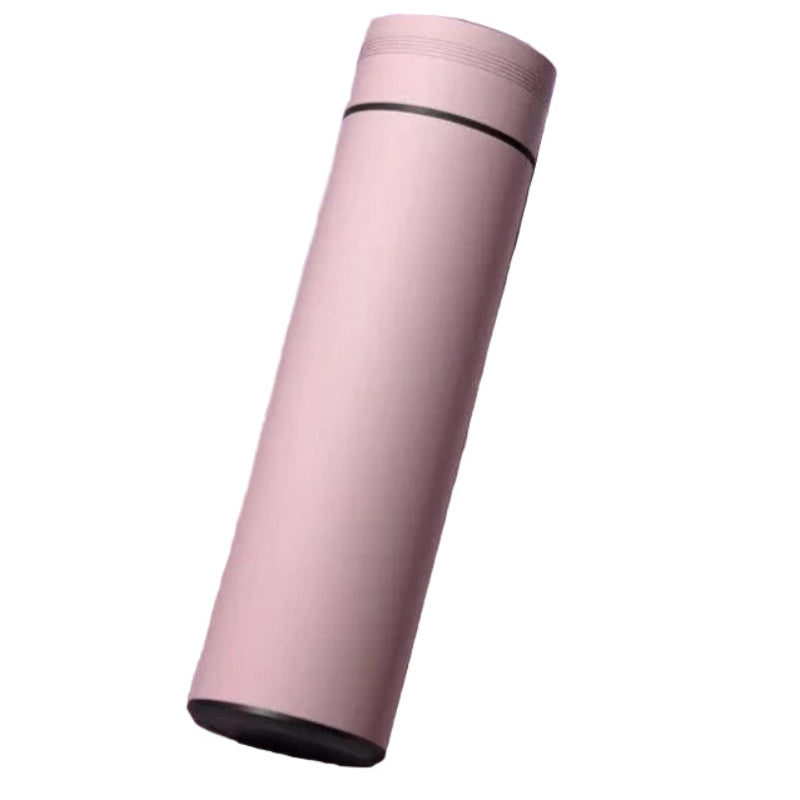 500ml pink smart temperature display flask