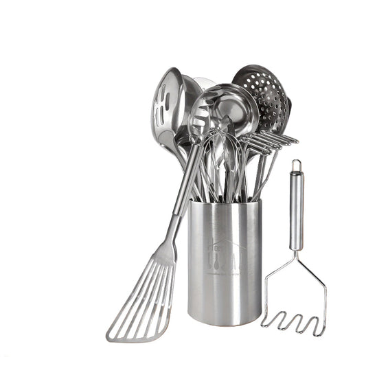 12-piece kitchen utensils set with a holder 
