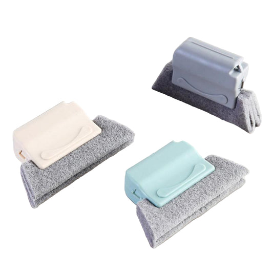 blue, grey and white window slot cleaners